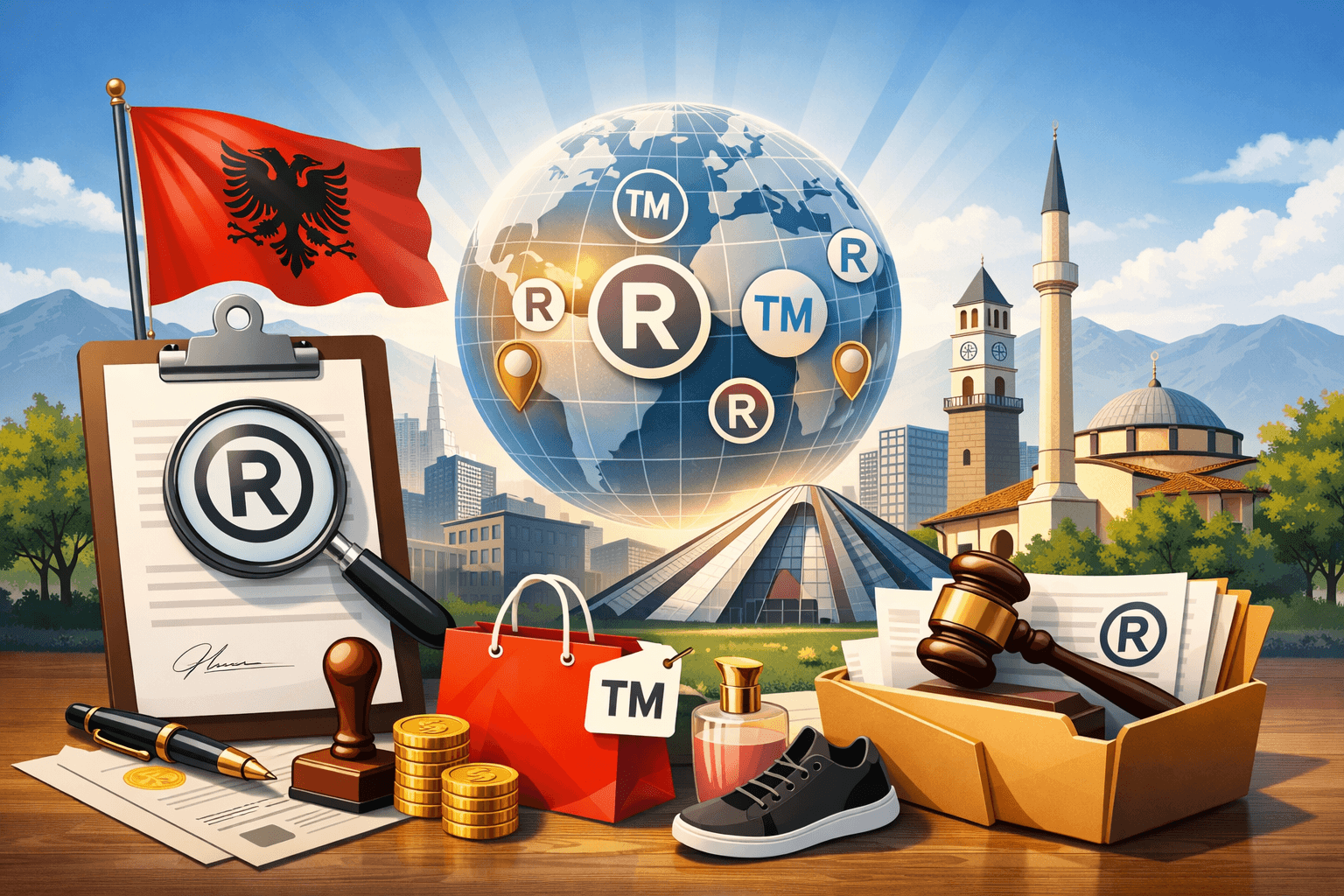 Registrazione del marchio in Albania